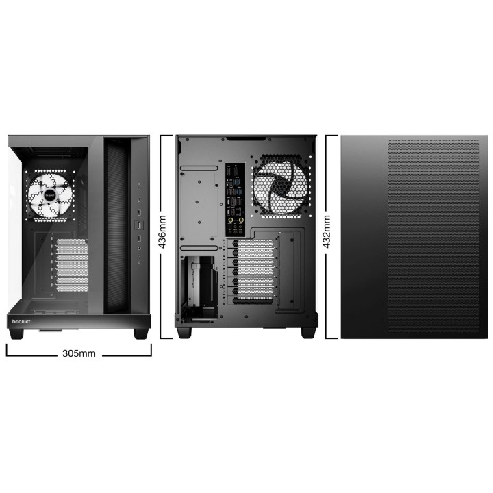 be quiet! Light Base 500 LX – boîtier PC