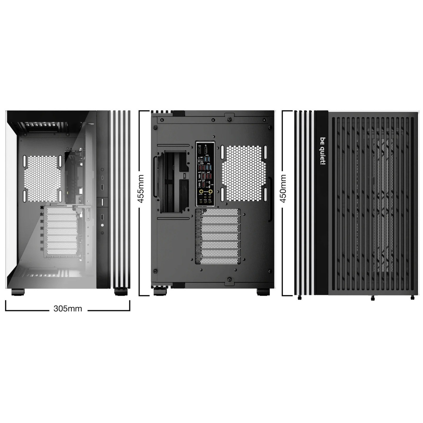 be quiet! Light Base 600 DX – boîtier PC – en situation