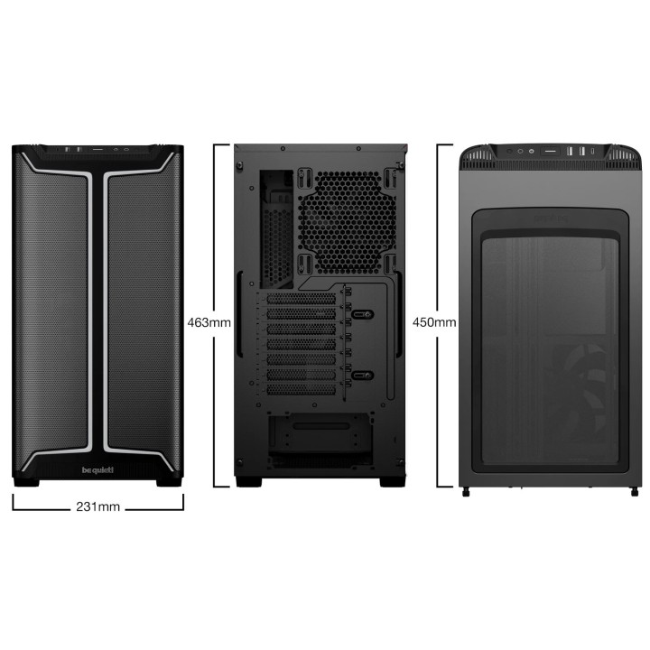 be quiet! Pure Base 501 DX – boîtier PC – en situation